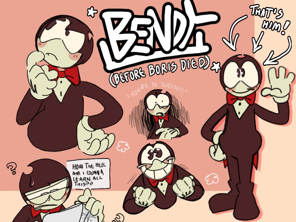 ghosttyzzzzz's tweet photo. I forgot there's more of these (1/2)
#MANIACSCIENTDEVIL #BENDY https://t.co/HTd4ZNihdV