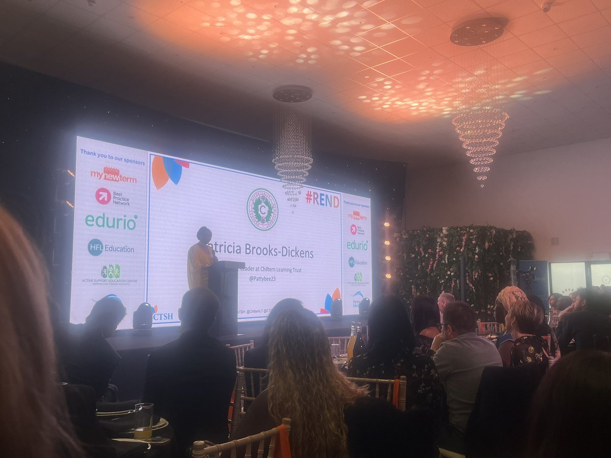 The speakers at #REND have all been inspiring, powerful and resonated deeply <a href="/shabnabegum/">Shabna Begum</a> <a href="/BarnabyRaine/">Barnaby Raine</a> <a href="/Pattybee23/">Patricia Brooks-Dickens FCCT</a> <a href="/TeachLeadAAli/">Amjad Ali</a> 

Thank you for sharing your experiences, your knowledge &amp; passion for breaking barriers and leading change!

‘I choose to carve my own identity’