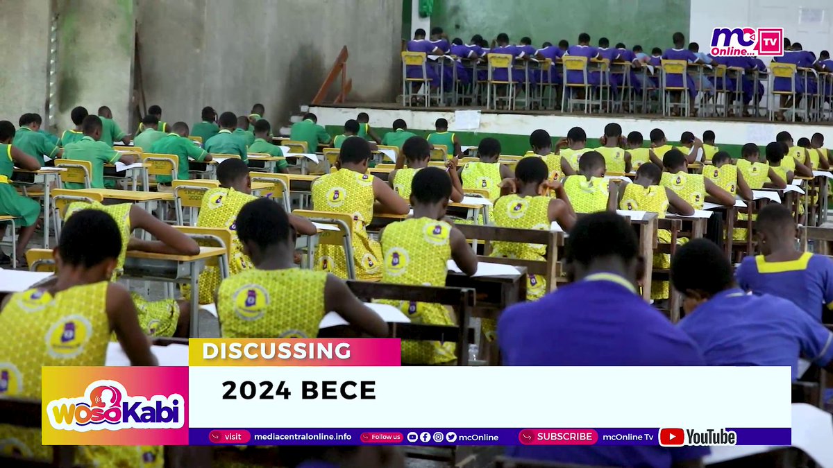 onlinemedia23's tweet photo. 2024 BECE
2024 BECE TOUR WITH THE CENTRAL REGIONAL DIRECTOR OF EDUCATION – MR. EMMANUEL ESSUMAN
Watch full video
subscribe, like, comment and share
#mcOnline https://t.co/rBo8mYVeXm