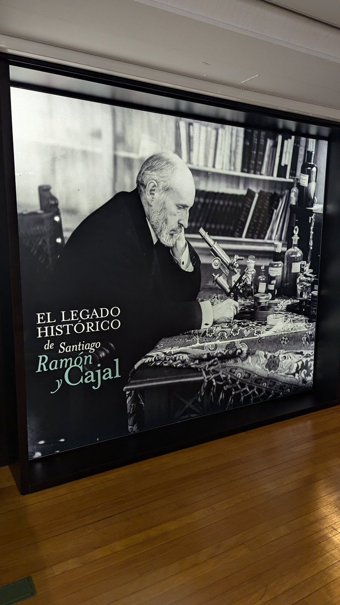 A neuroscientist goes on vacation and goes to the neuroscience exhibit at the museum. Is this work life balance? 😂

Very cool to see some of Roman y Cajal's original drawings! #Madrid #Cajal #Golgi #NaturalHistory