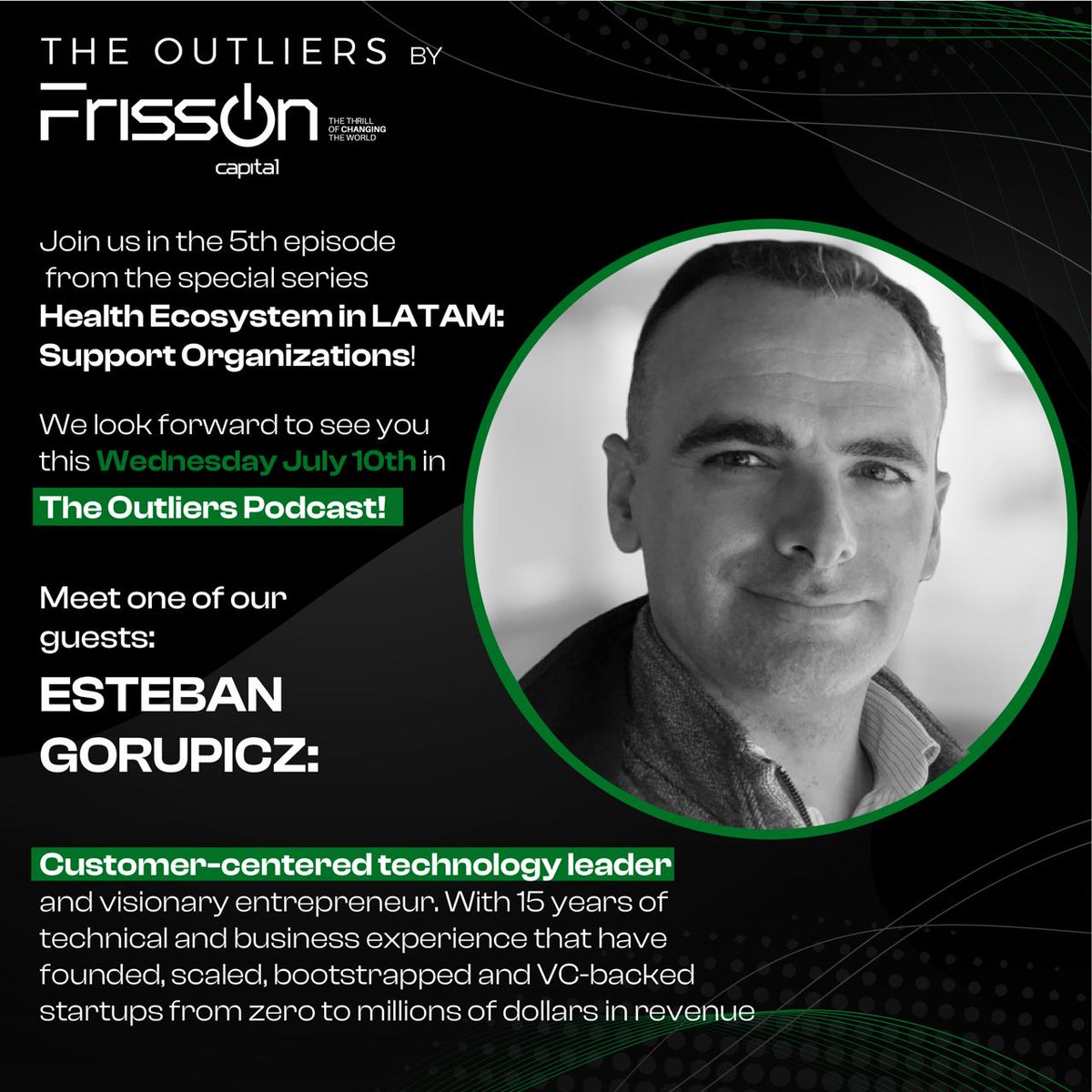 Discover this inspirational story and more about how to make an startup thrive with Esteban Gorupicz, Community Builder at Latinx in the 5th episode from the special series Health Ecosystem in LATAM: 
youtube.com/watch?v=v07_4u…

#innovation #inspiration #health #healthtech #startups