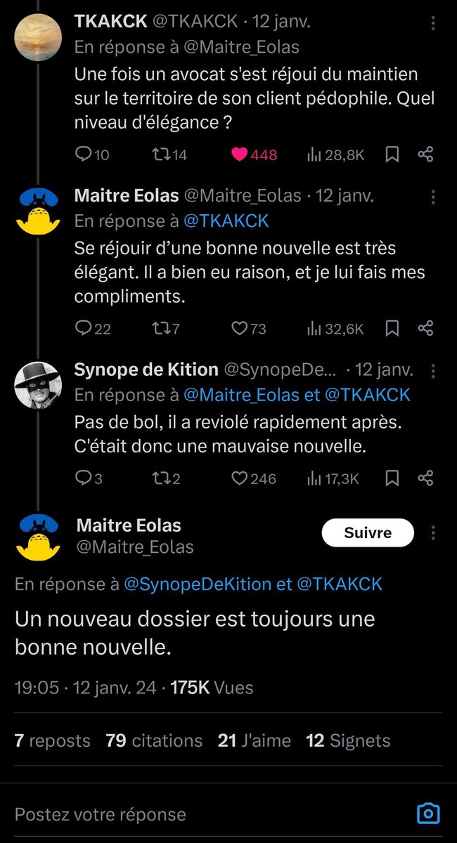 Btk_Syk's tweet image. Ce type est vraiment un fils de pute hors catégorie.
#Eolas