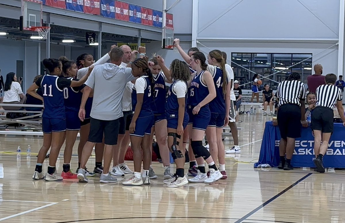 MateaStroder4's tweet image. Day 2 done ✅ and ✌🏽more wins! 
53-39 @Platinumbball vs Shock
60-42 vs OV Lady Dragons - Bias 
My team fought hard and BALLED OUT!!