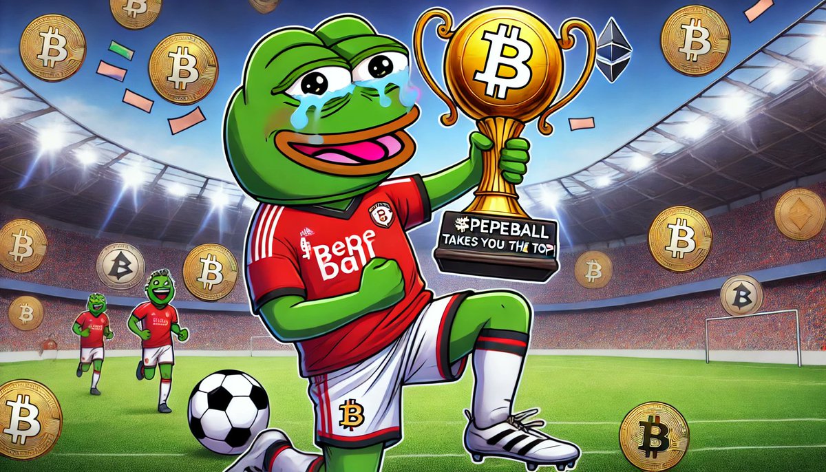 thepepeball's tweet photo. Victory is sweet with $PEPEBALL! 🏆⚽💰 https://t.co/DJw2InEWUc