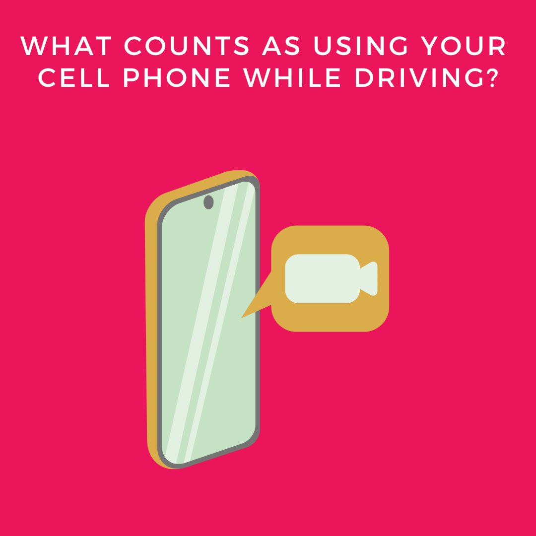 A quick glare at it on the passenger seat? Tapping a notification off while it's docked? Answering a call and then immediately putting it on speaker? We can tell you when you can expect to get a ticket for distracted driving. peopleslawschool.ca/distracted-dri…