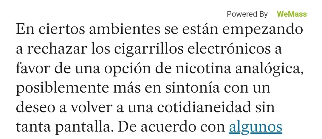 la_vaper's tweet photo. @CNPT_E @sanidadgob @el_pais Y que los jóvenes decidan fumar en lugar de vapear se debe a la demonizacion mediática proveniente del control del tabaco que machaca constantemente desinformando sobre una alternativa muchísimo menos dañina que el tabaco, a la que os empeñáis en equiparar #SoisCulpables https://t.co/pjwBEgl8k5
