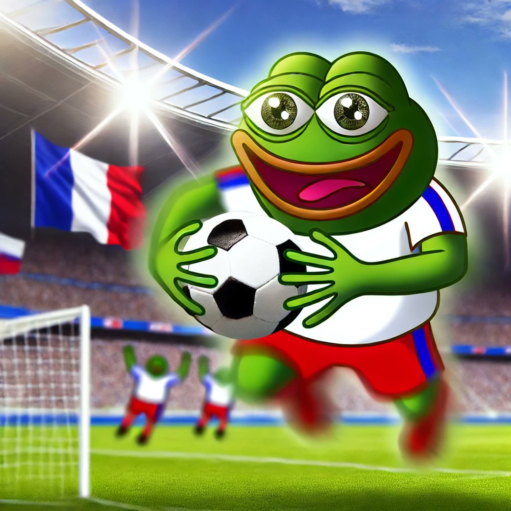 thepepeball's tweet photo. Pepe is on the move! Experience the thrill with PEPEBALL. 🏃🐸⚽️ #PEPEBALL #Crypto https://t.co/sdDB33ZuPE