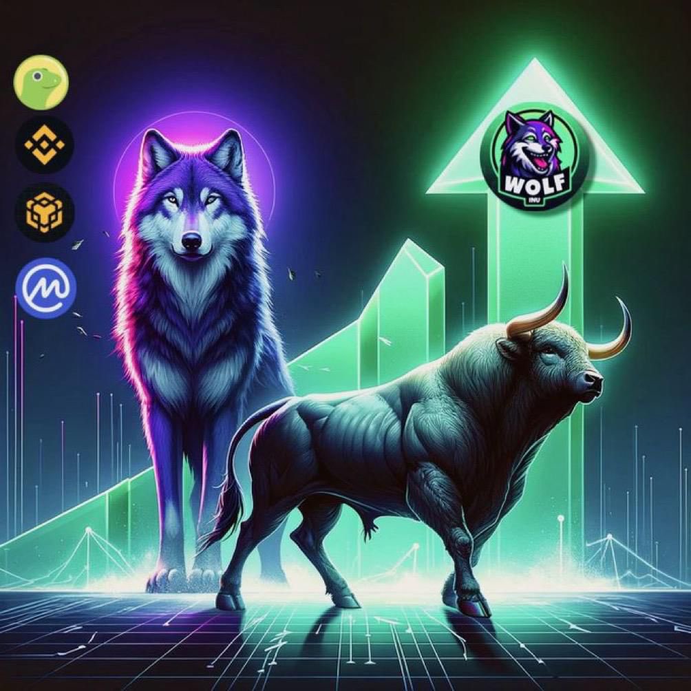 💪🐂 WOLFINU: strength and resilience in the crypto market. Ally with the bull and the wolf and watch your investment grow, now available on MEXC. 📈🌟