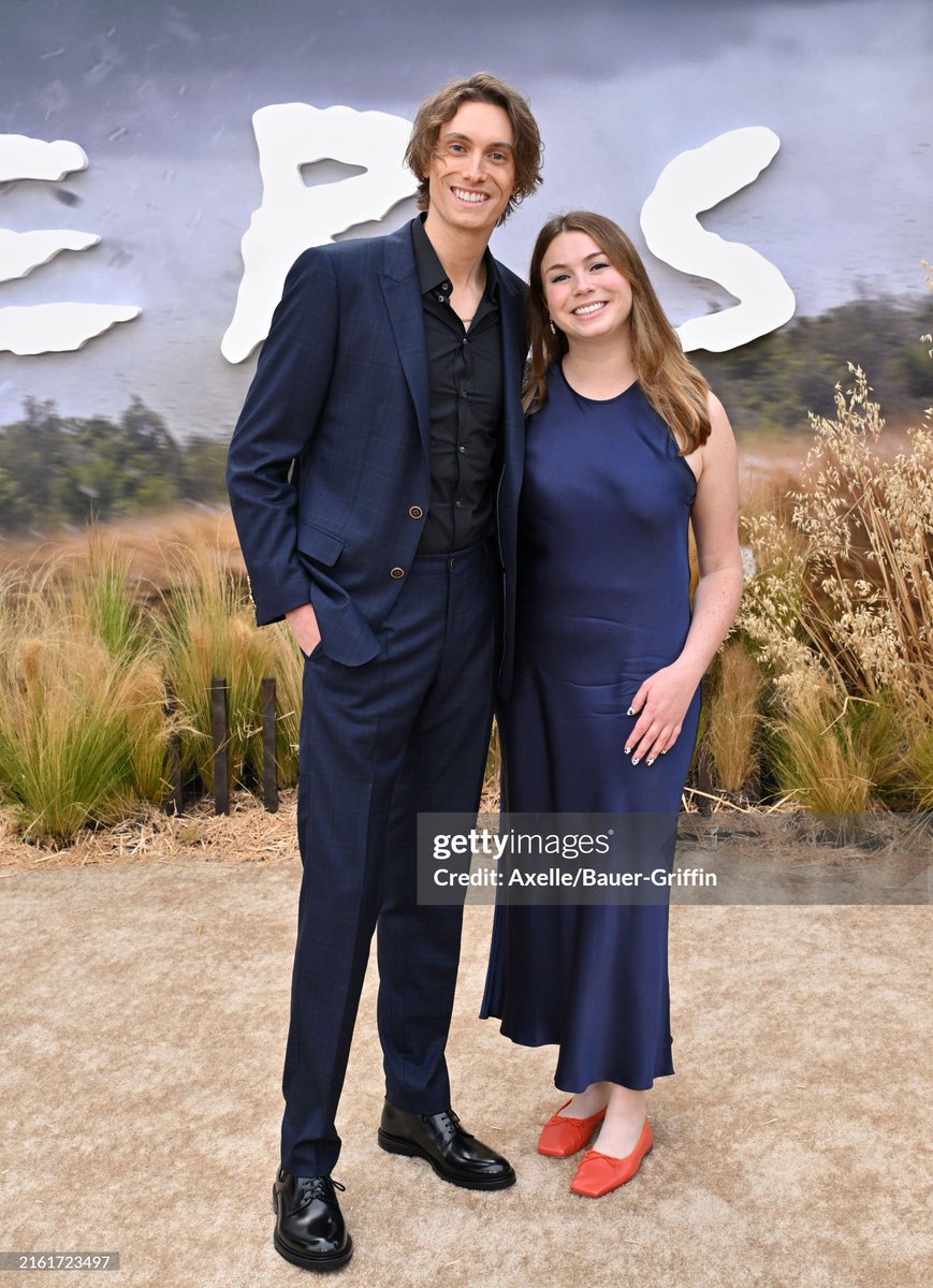 PhilkasIWitness's tweet photo. 📸 | @yojamespaxton and his sister, Lydia Paxton at the “Twisters” LA premiere! 😍 (July 11, 2024) 🌪️🌪️

(📸: GettyImages) https://t.co/rs3zqmSWp3