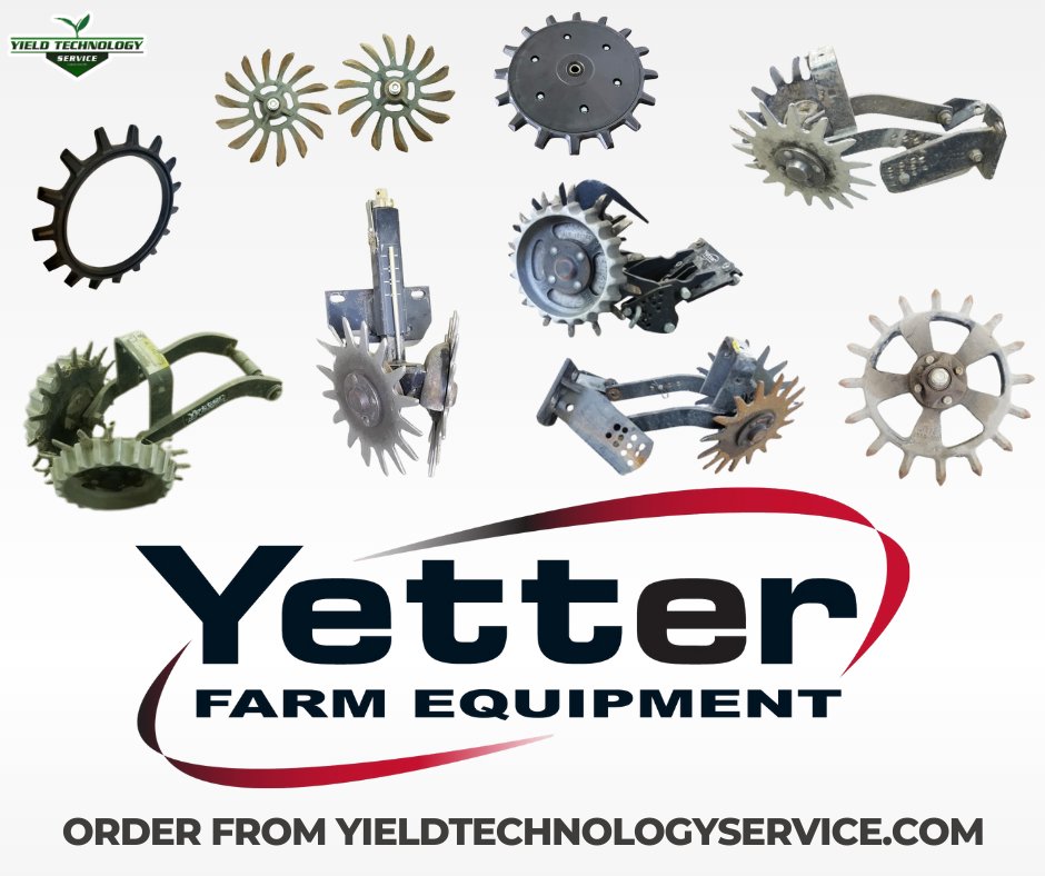 YieldTechnology's tweet image. New &amp;amp; Used Yetter Planter Parts For Sale At YieldTechnologyService.com

Only Yetter Parts: yieldtechnologyservice.com/shop/?wpf_filt…

All Planter Parts: Planter.Parts

(660) 329-9590 |