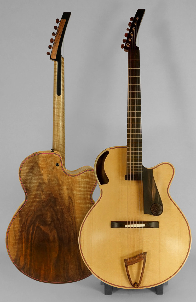 iXgDAdlCFTheAxZ's tweet image. Ken Parker Guitars
モデル Archtoppery
近年人気上昇中のナイロン弦archtop

名工Ken Parkerが作るとこうなる🎸
って感じです。

腰のある芯の通った音🎸
Crossoverモデルとはまた違った音色。

音について
youtube.com/watch?v=bFVq_B…

#ギター好きと繋がりたい
#archtopguitars
#kenparker