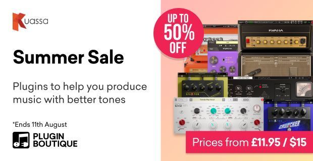 Benefit from up to 51% discount during the Kuassa Summer Sale. Offer ends on August 11th.

🔗 pluginboutique.com/deals/show?sal… [affiliate link]

<a href="/kuassa/">Kuassa Inc.</a>