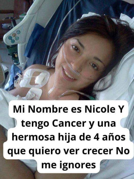Oremos por Nicole 🙏🏼🙏🏼
