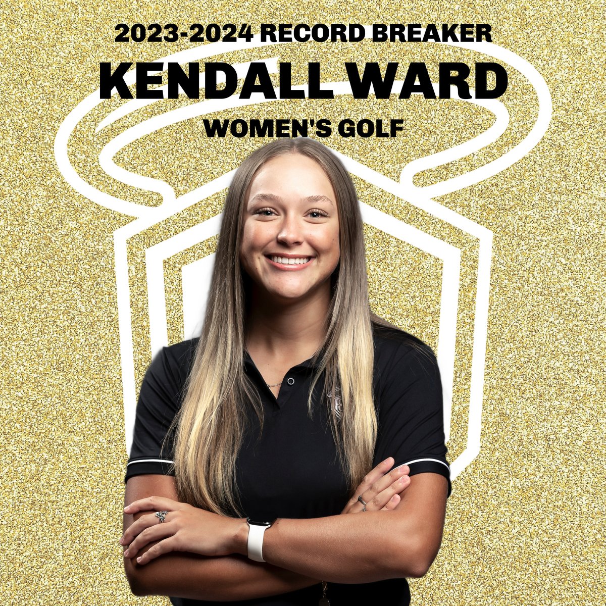 OLLUSaints's tweet photo. #BigBlueRecordBreakers: #OLLUGolf's Kendall Ward entered the record books in her freshman year. Read more here:  https://t.co/bMJ74NPeoY https://t.co/uohq1ZzHmt