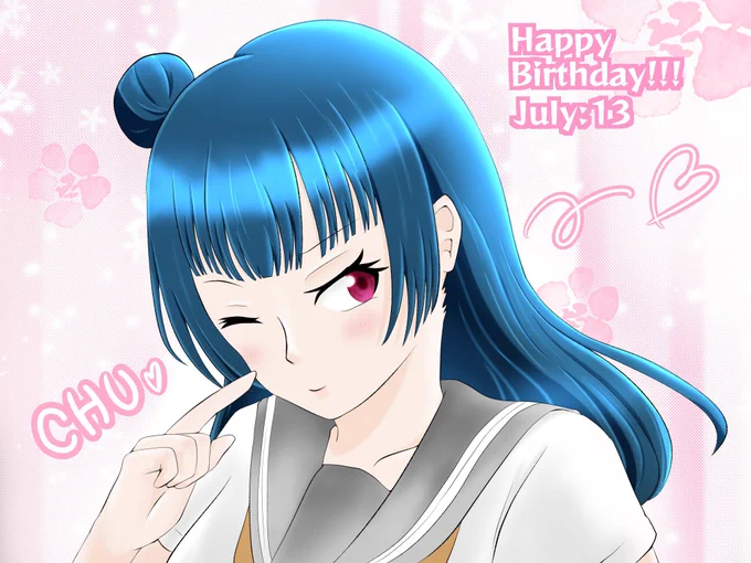 お誕生日おめでとうダダダダ☆ダークネス!!#津島善子生誕祭2024#津島善子誕生祭2024#ヨハネ生誕祭2024#ヨハネ誕生祭2024#lovelive 
