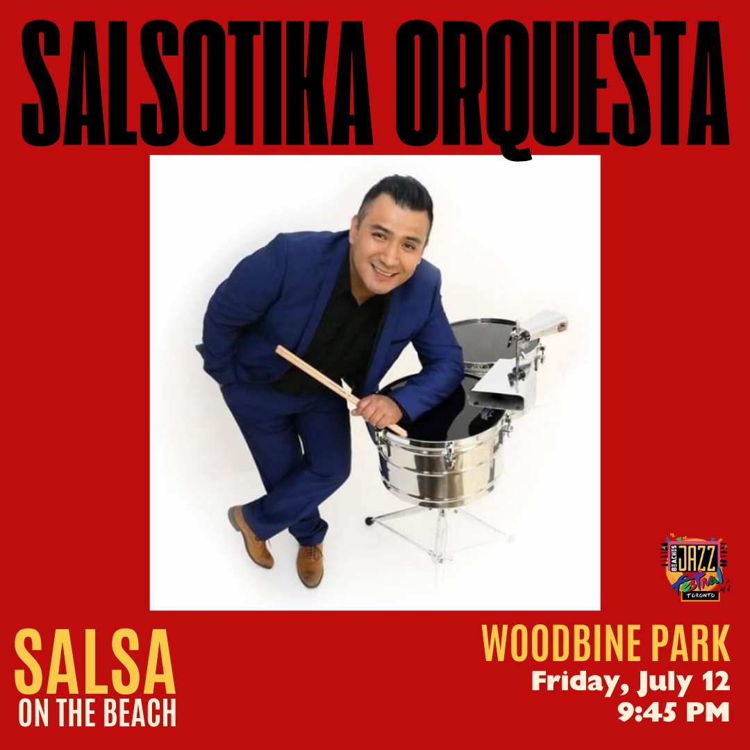 Salsa on The Beach kicks off today ❤️‍🔥

Come on down to Woodbine Park for music, dancing, food, a beer garden, and more! It's FREE admission💃🏻🎉

See link in bio for full details!