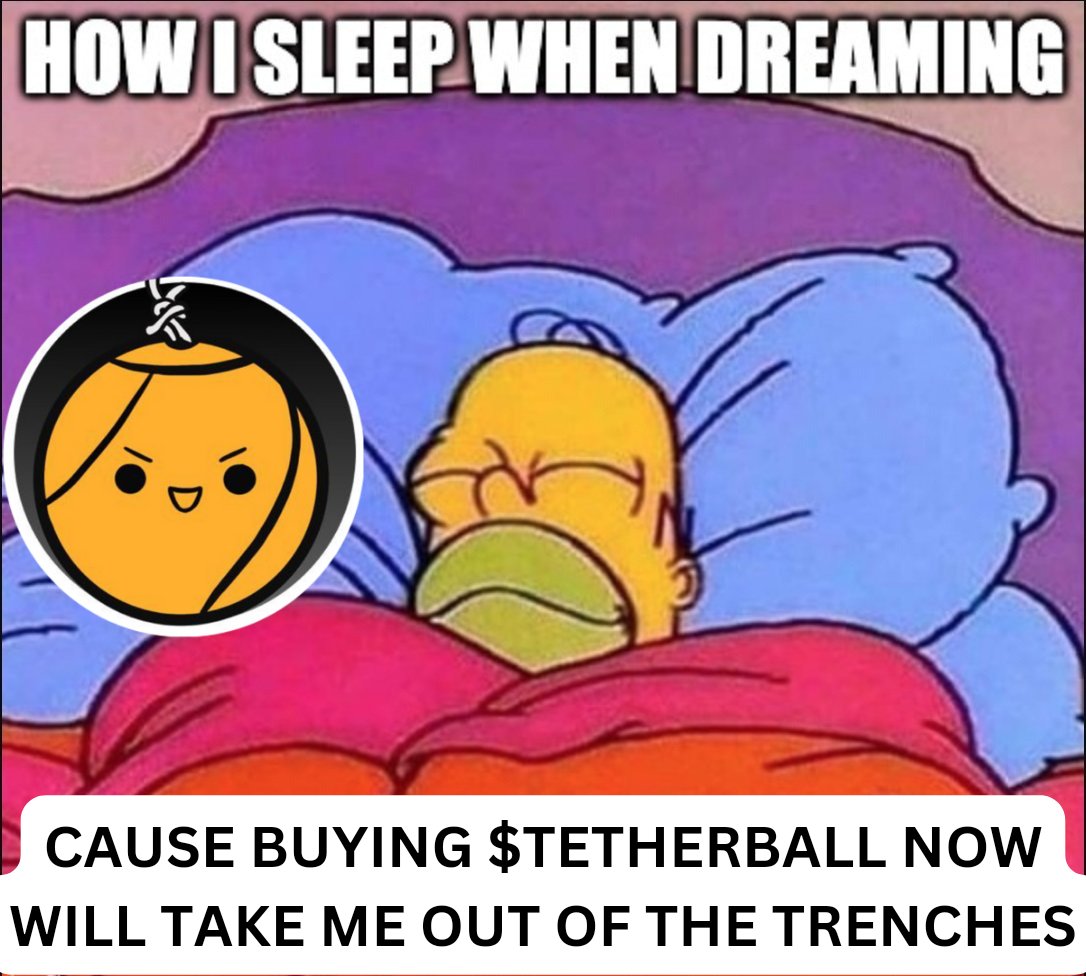 LoneRogue8's tweet image. My way out of the Trenches?

It is @tetherballcoin #Tetherball

#TetherballCoinMemeContest