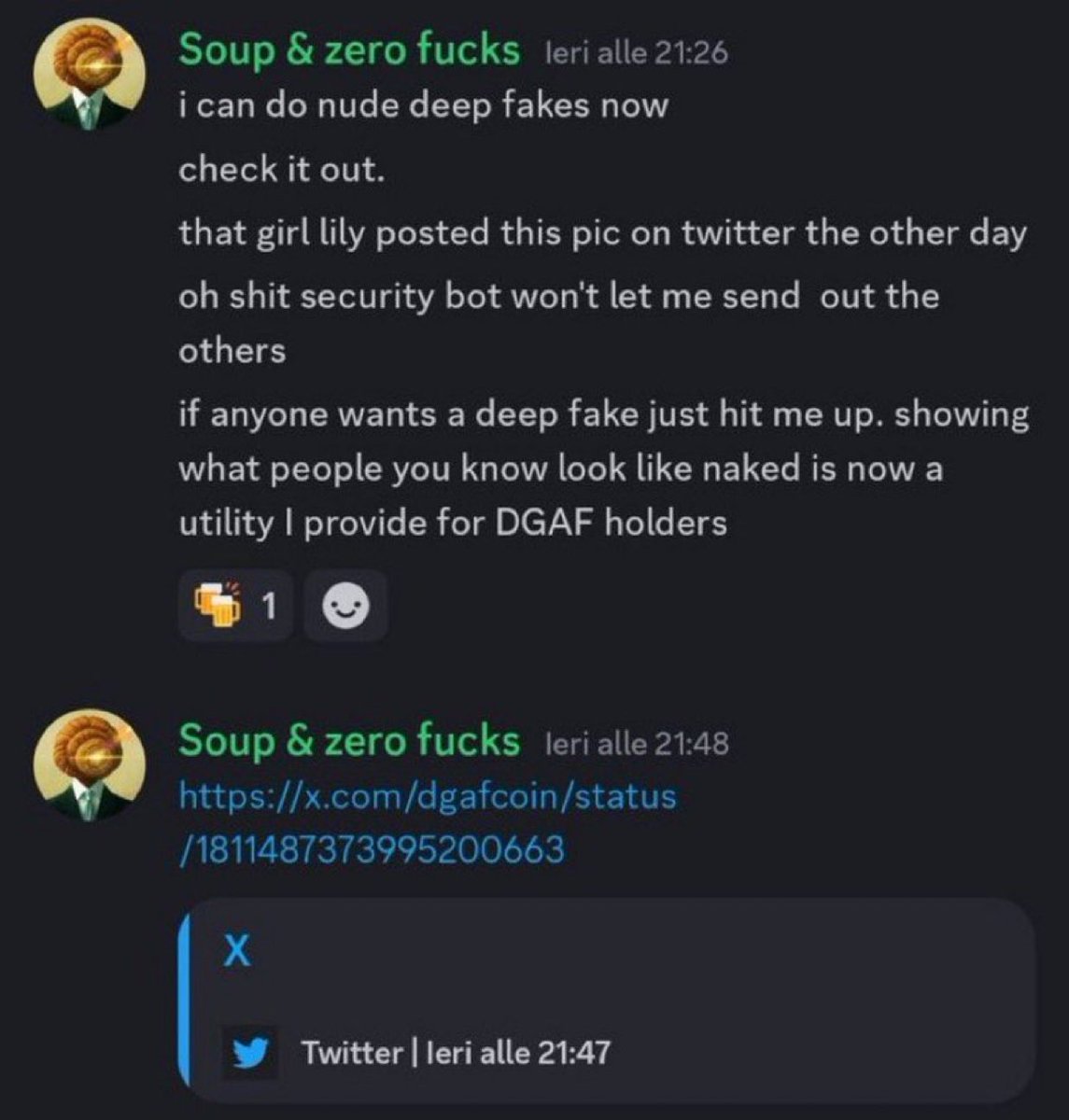LILY tweet media