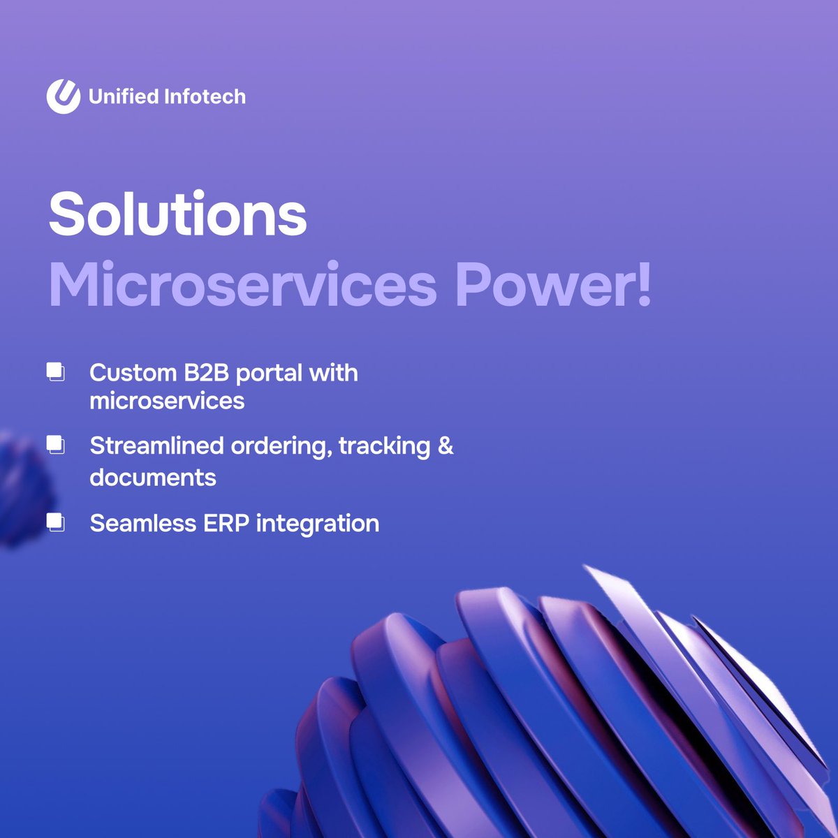 Unified_Infotec's tweet image. Slashed our client&apos;s workload by 80% with a coherent B2B portal. Do the results inspire you too? Drive efficiency to your business with us. Contact now!
 
#successstory #clientdiaries #itsolutions #itservices