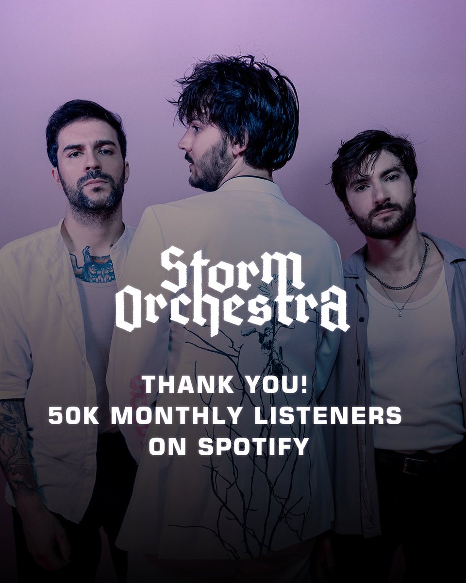 Storm_Orchestra's tweet photo. To all the new and old listeners, welcome (back) to the Orchestra 🎻
📷 guillaume.tnl
#stormorchestra #newmusic #spotify #monthlylisteners #rock https://t.co/LFl0FA4d0j