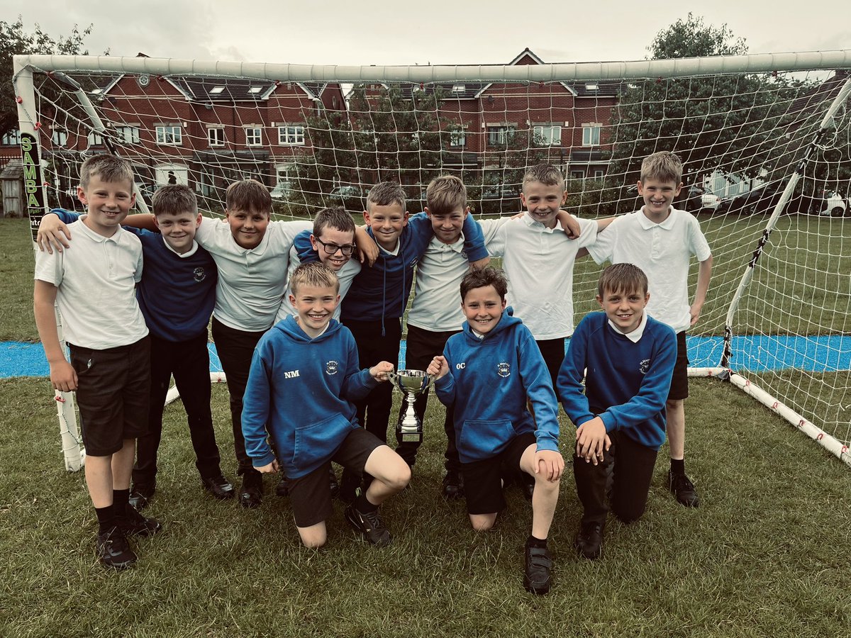 st_swinton's tweet photo. Congratulations on the team winning the Swinton Boys Football League - I am so proud of how you all played for each other and what a great team performance in each match! https://t.co/66Sj1sJ9W9