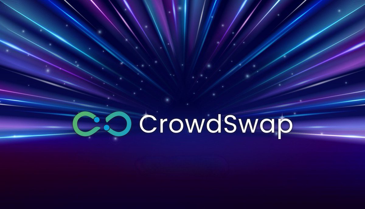 CrowdSwap_App's tweet photo. 🚀💡Experience #DeFi like never before at #CrowdSwap💡🚀

Why? 🤔
Because we are the simplest #platform you can find.🤩
#Trade almost ANY token across 7 networks and get the BEST prices in just THREE easy steps at CrowdSwap! 🌐✨

1️⃣ Token Selection: Pick the tokens you want to trade.
2️⃣ Amount Entry: Enter the amount.
3️⃣ Transaction Confirmation: Connect your wallet, confirm it, and done! 🎉

Trade fast, secure, and easy with CrowdSwap.🔥

Ready to start? Click here then 👉 https://t.co/3h5houM5PM

For more info: https://t.co/ZhFgUtmO9E

#Crypto #Blockchain #CryptoTrading #CrossChain #CryptoExchange