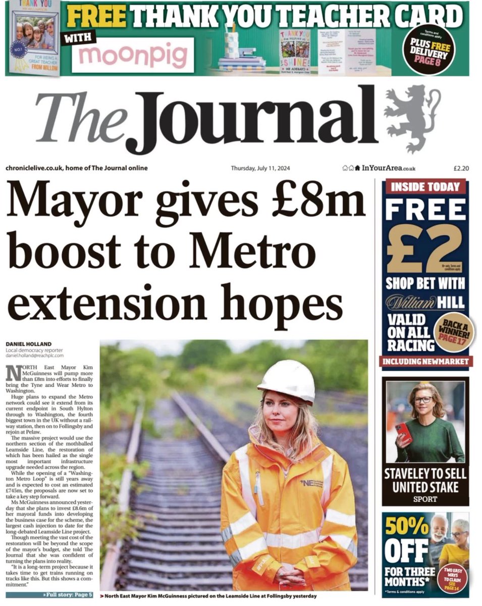 KiMcGuinness's tweet photo. Busy week!

From Downing Street with @Keir_Starmer, @AngelaRayner and other Mayors to talk about bringing more power to our regions and creating real opportunity in our North East to investment in the business case to extend @My_Metro to Washington.

I’m getting on with the job. https://t.co/YV9YRCmiQQ