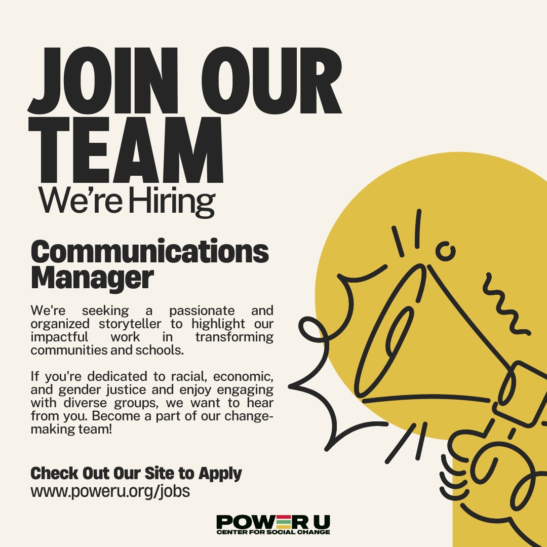 Power U Center For Social Change tweet media