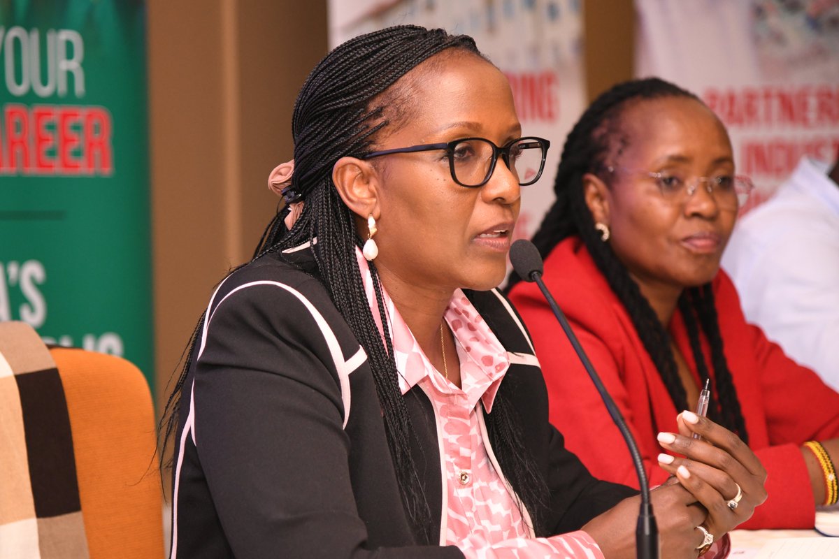 Makerere's tweet image. Emphasizing the need for interactive engagements, the Chairperson of Council, Mrs. @MagaraLorna called upon Council and Management to continue working together. 
 &quot;We are co-leaders. Council and Management have a symbiotic relationship. Whereas Council is the policy making organ,…