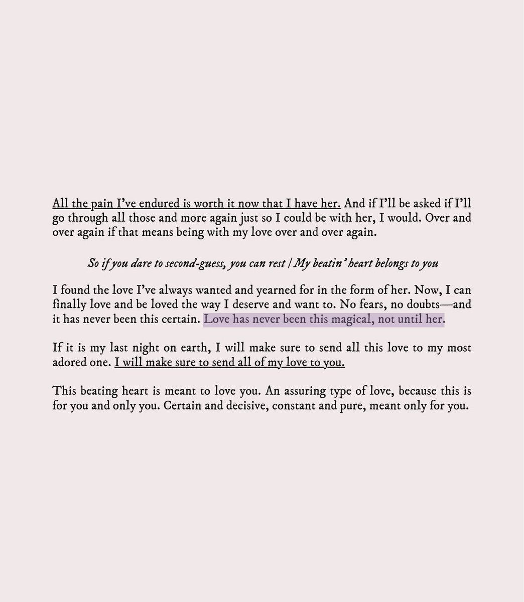 my  love  sounds  like  you,  a  sweet  enthralling  melody  —  hooking  me  in  your  verses  as  i  dance  in  the  tune  of  our  love