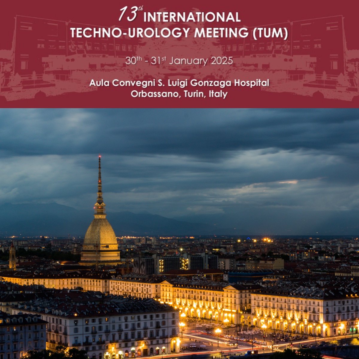 13th Techno-Urology Meeting (TUM) (@technouro) on Twitter photo Excited to announce the 13th edition of #TUM .
Join us on January 30-31, 2025 for two days of groundbreaking technological advancements in urological surgery!
bit.ly/TUM25Registrat…🖌️
<a href="/PorpigliaF/">Porpiglia Francesco</a> Excited to announce the 13th edition of #TUM .
Join us on January 30-31, 2025 for two days of groundbreaking technological advancements in urological surgery!
bit.ly/TUM25Registrat…🖌️
<a href="/PorpigliaF/">Porpiglia Francesco</a>