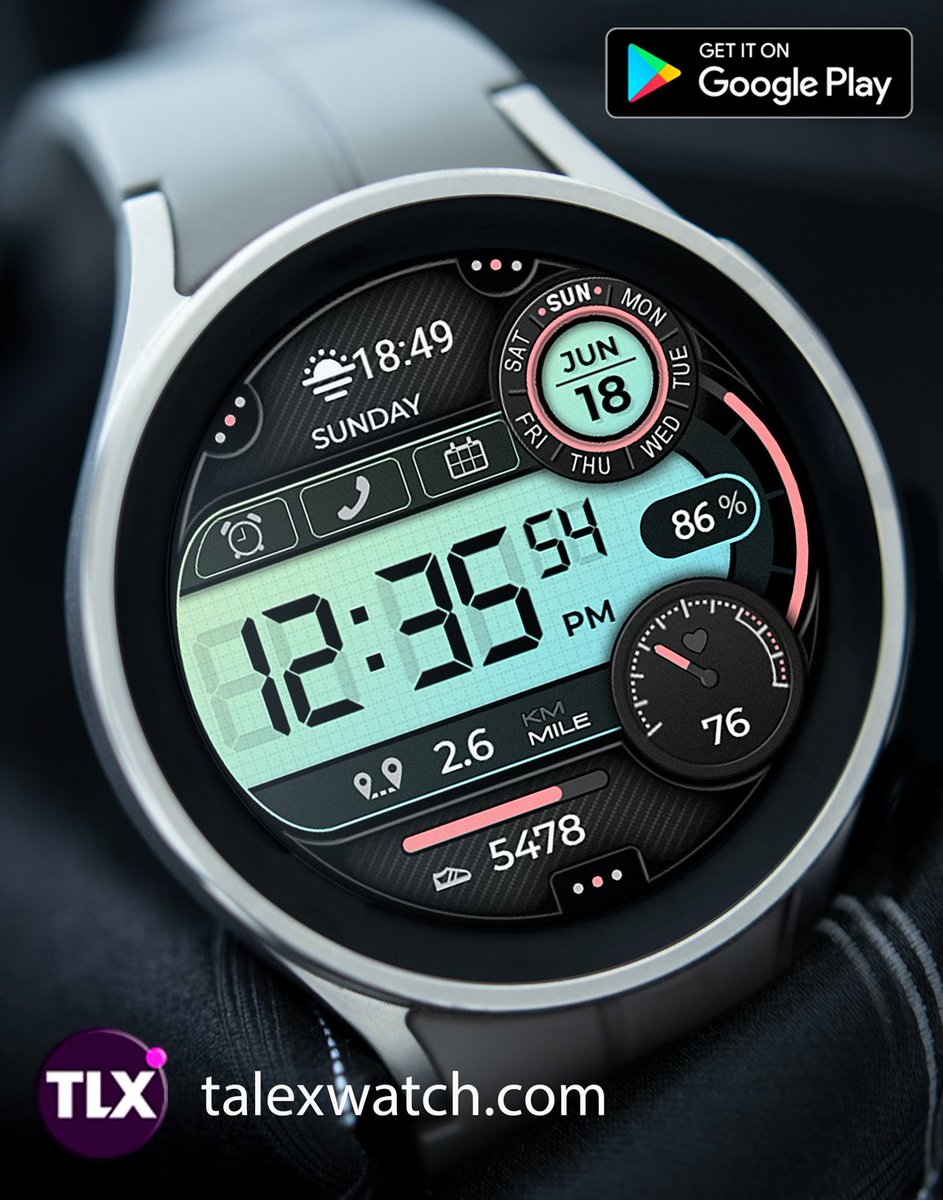 watchstudio1's tweet photo. Smart Digital Watch Face [Wear OS] https://t.co/jFfgPTM8Rh
BUY ONE AND GET ONE FREE. Check the watch face description on Google Play.
#WearOS #watchface #talexwatch #GalaxyWatchUltra #GalaxyWatch6 #GalaxyWatch5 #GalaxyWatch4 #BuyOneGetOneFree #watchfaces https://t.co/AQU89w4Peu