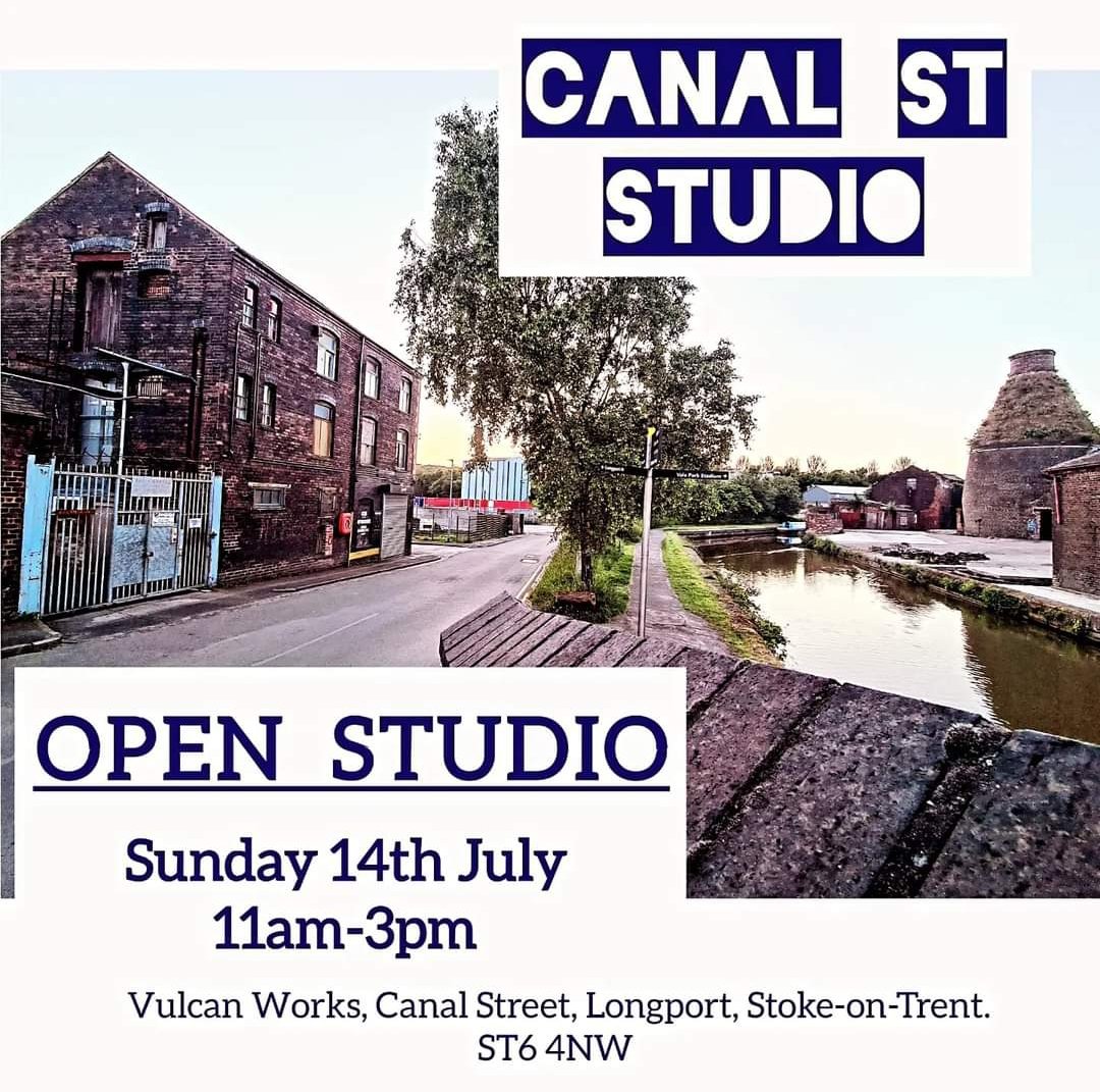 This Sunday folks! 11-3pm, so you'll be back in time for THAT match ⚽😜. It's a chance to meet some of the artists and view the facilities that are available to both members and non members #artistsoninstagram #ArtistsOfTwitter #Staffordshire
