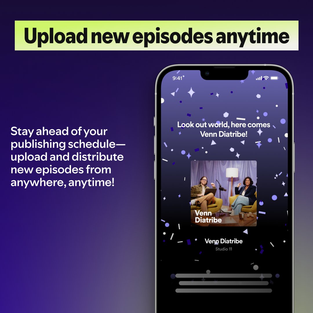 Spotify for Creators tweet media