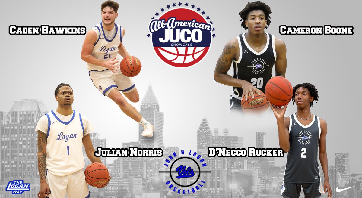 Good luck to 4 of our guys playing in the JUCO All-American Showcase this weekend in Atlanta! 

#TheLoganWay🔵⚪️