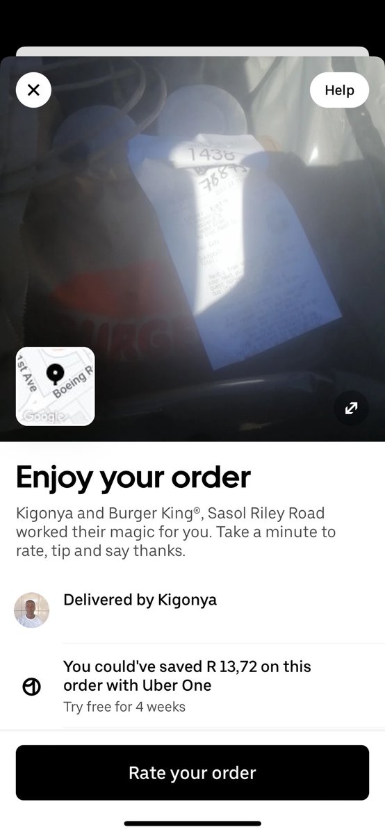 m00kho's tweet photo. @UberEats This people didn’t deliver my order and the drivers phone was off and they are refusing to refund me my money, I cannot pay for something I never received. Kindly assist https://t.co/L6cKgEGzTf