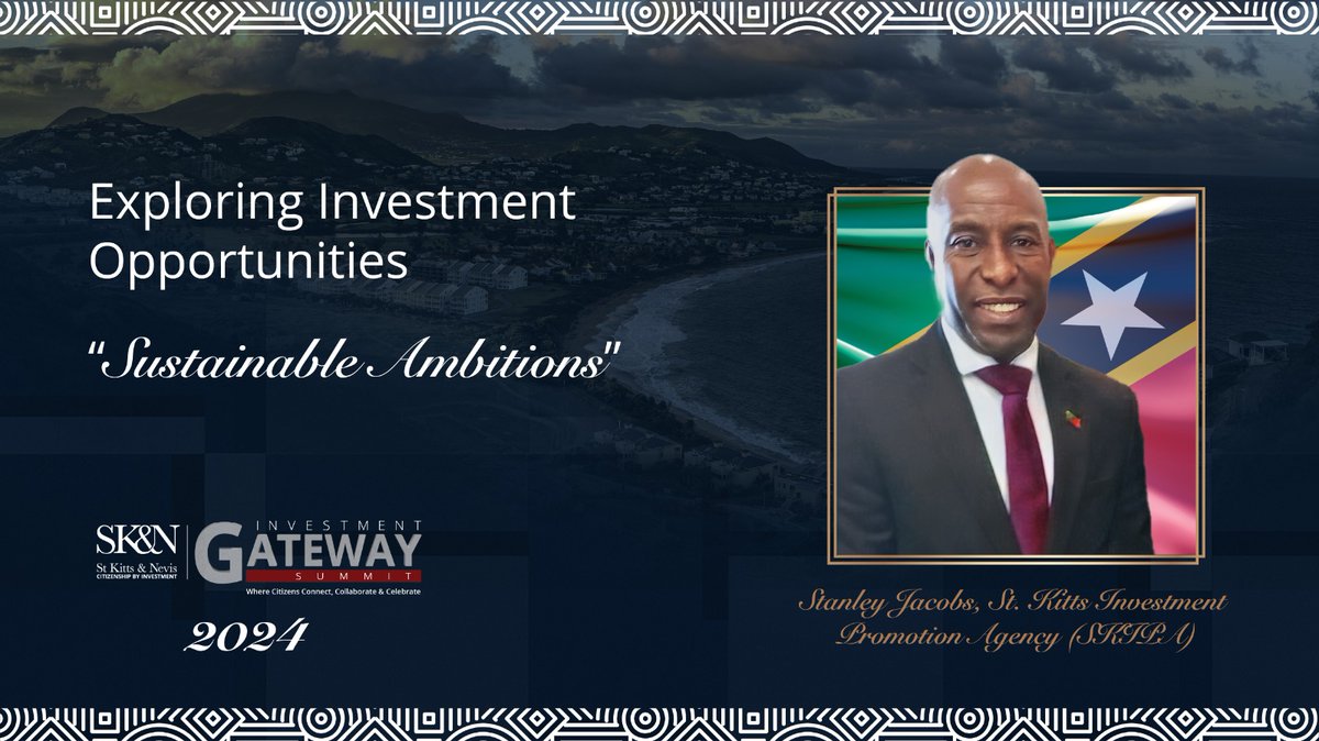 SKN_IGS's tweet photo. Now underway - Exploring Thrilling Investment Prospects in St. Kitts and Nevis, Presented by Stanley Jacobs of St. Kitts’ Investment Promotion Agency (SKIPA)
https://t.co/waJZWXVPaH
@InvestStKitts
#IGS2024 #InvestmentGatewaySummit #ConnectCollaborateCelebrate #SKIPA https://t.co/96r0JOC6VW