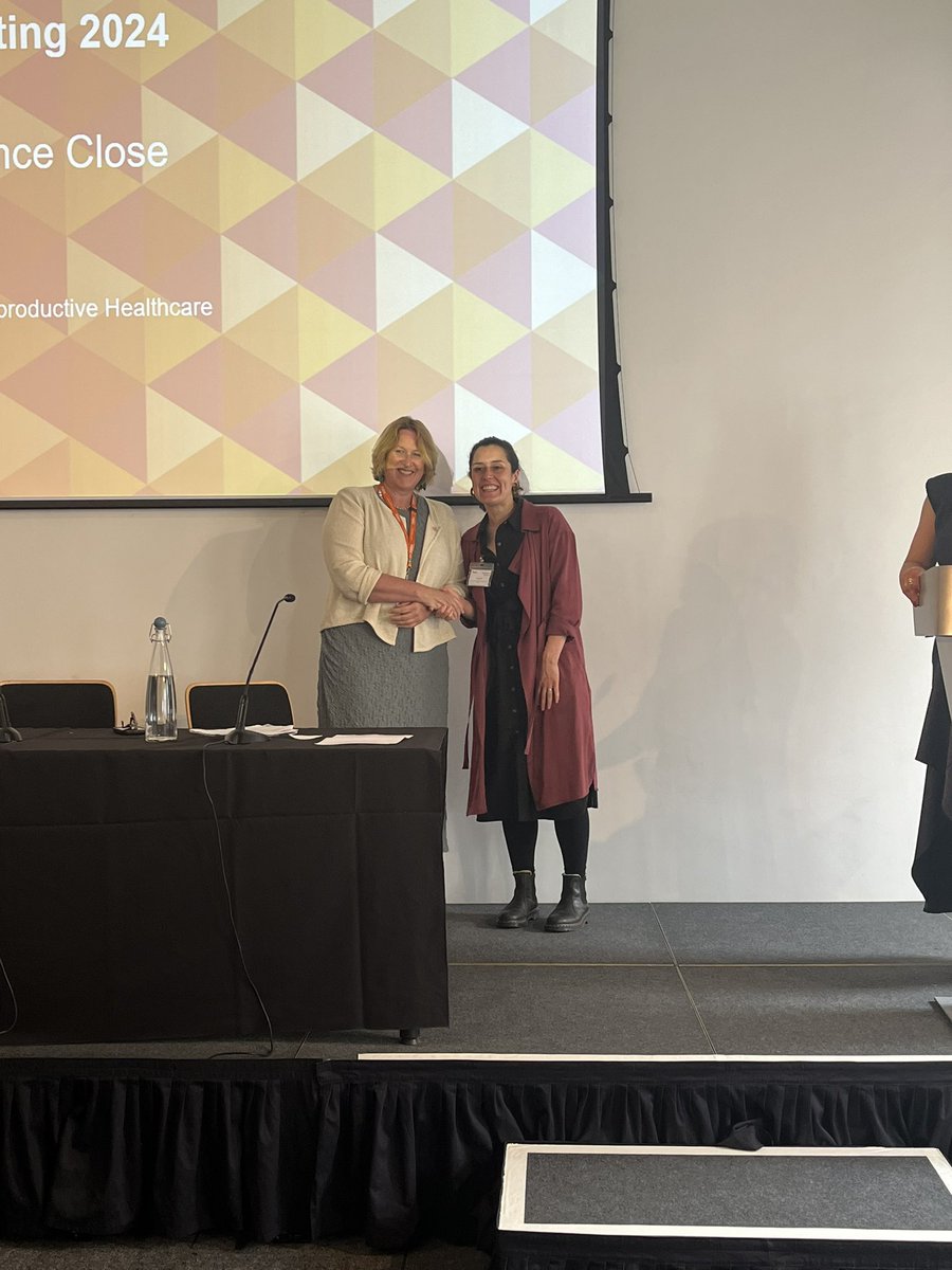 Congratulations to Dr Cat Stace on winning the oral presentation prize at the <a href="/FSRH_UK/">The FSRH</a> ASM with our sustainability data on hormonal coils done within <a href="/AneurinBevanUHB/">Aneurin Bevan University Health Board</a>
