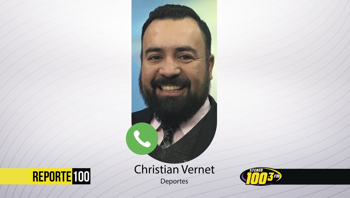 uniradiosonora's tweet photo. #Reporte100 | Alcanza el fin de semana con la mejor información deportiva a cargo de @ChristianVernet.

¡Síguenos en redes sociales!  
🔴 YT https://t.co/HWA1rBsvwR | FB https://t.co/fD0D4zWTqE | X https://t.co/isBgRcN4TT https://t.co/eG2psIJZTN