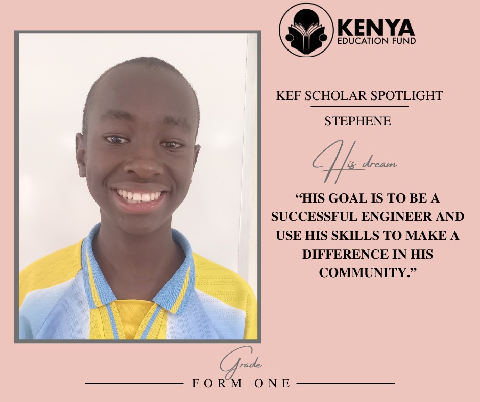 KEeducationfund's tweet photo. Meet Stephene from Kibera.
He aspires to become an engineer, driven by his love for problem-solving and football. His goal is to be a successful engineer and use his skills to make a difference in his community. With KEF's support, Stephene is on the path to achieve his dream. https://t.co/QCvbV0MkdP