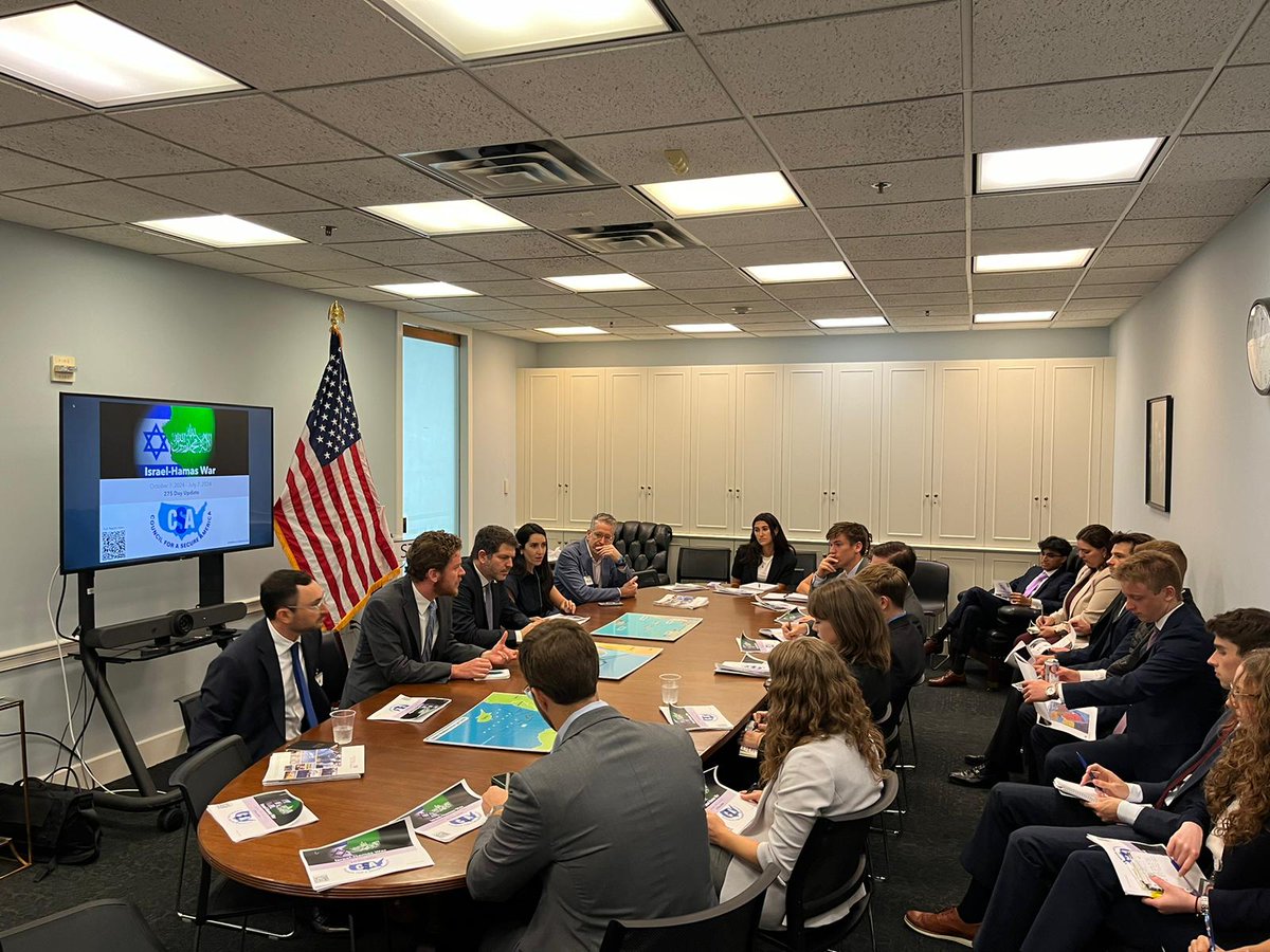 CSA Briefing with the Abraham Accords Caucus and Congressional Hellenic Israel Alliance Caucus yesterday with <a href="/LiorSchillat/">Lior Schillat</a>, a former Director General of Israel’s Ministry of Energy.
Thanks to <a href="/RepSchneider/">Rep. Brad Schneider</a> <a href="/RepGusBilirakis/">Gus Bilirakis</a> for hosting us!