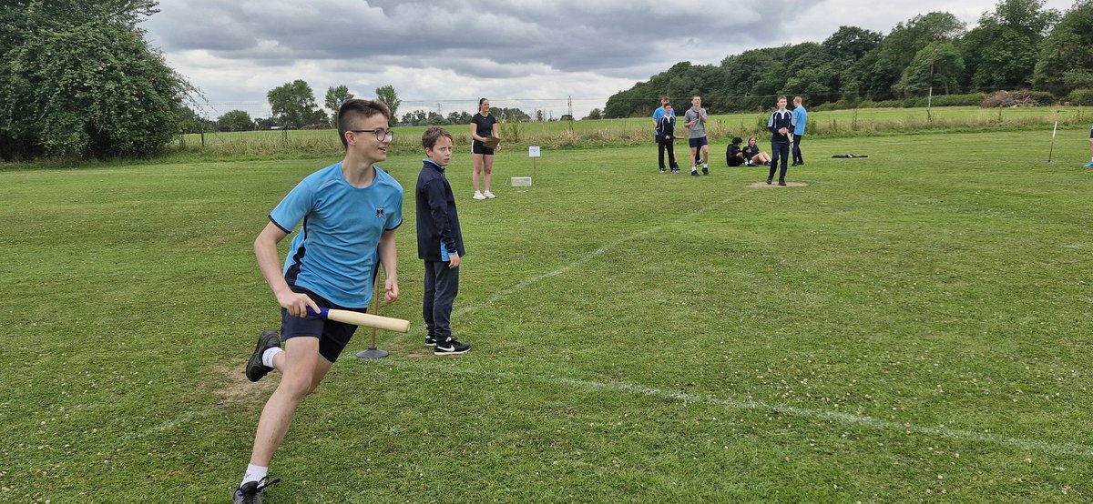 Busy day on the rounders pitches