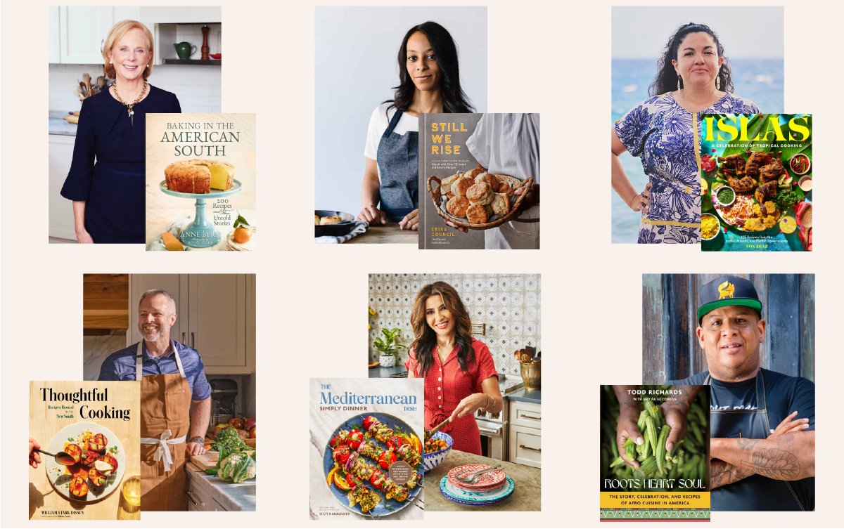 Yes Chef! We are ecstatic to announce our Culinary Stage lineup!

Come hungry on October 5 to watch these celebrated chefs share their love of food (and books!) with us. <a href="/annebyrn/">Anne Byrn</a> 
<a href="/southernsouffle/">Erika Council</a> 
<a href="/vondiaz/">Von Diaz</a> 
<a href="/chefbillyd/">William Dissen</a> 
<a href="/themeddish/">TheMediterraneanDish</a>  
<a href="/ChefTRichards/">Todd Richards</a>