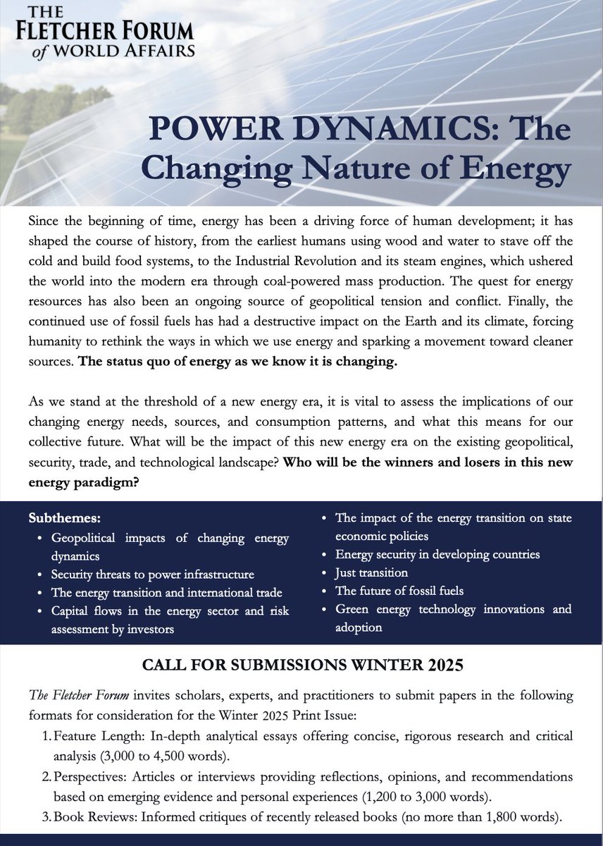 The Fletcher Forum tweet media