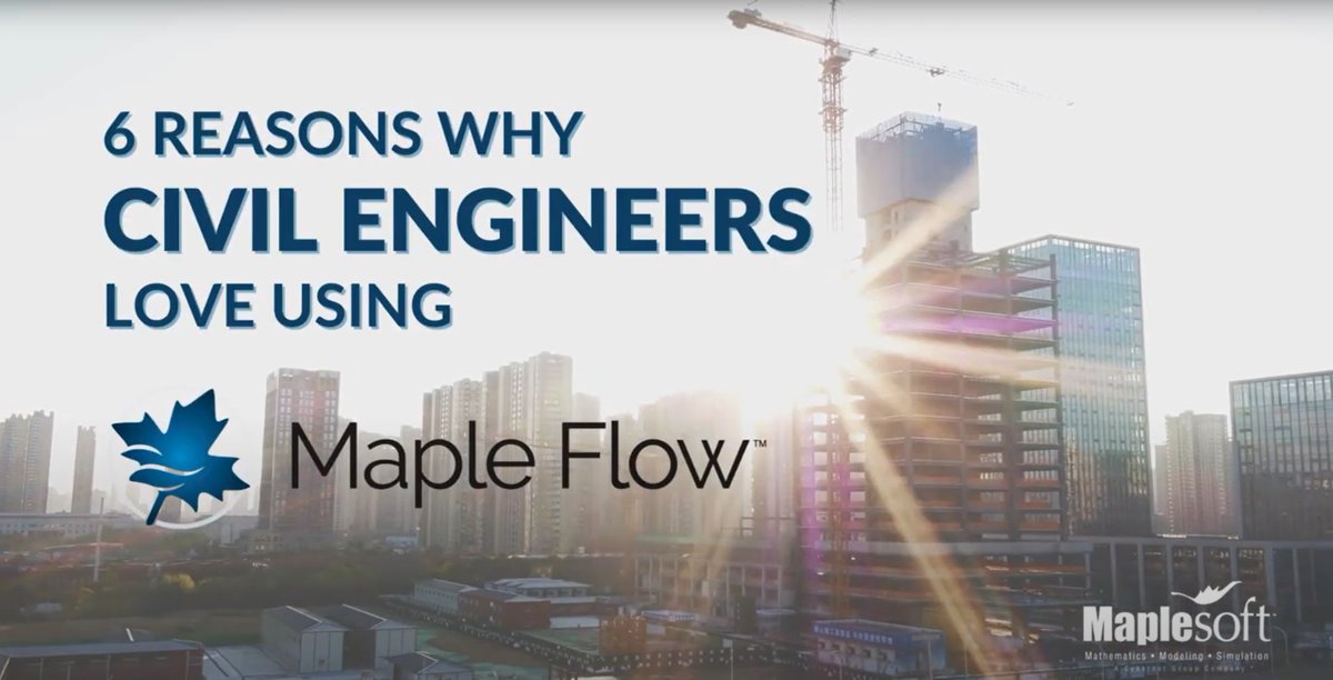 maplesoft's tweet image. Attention, structural engineers! Simplify complex design calculations with Maple Flow. Boost productivity by handling project requirements, formulas, plots, and unit updates in a clean, WYSIWYG format. Try it now! bit.ly/3xXTK5V
#MapleFlow #CivilEngineering