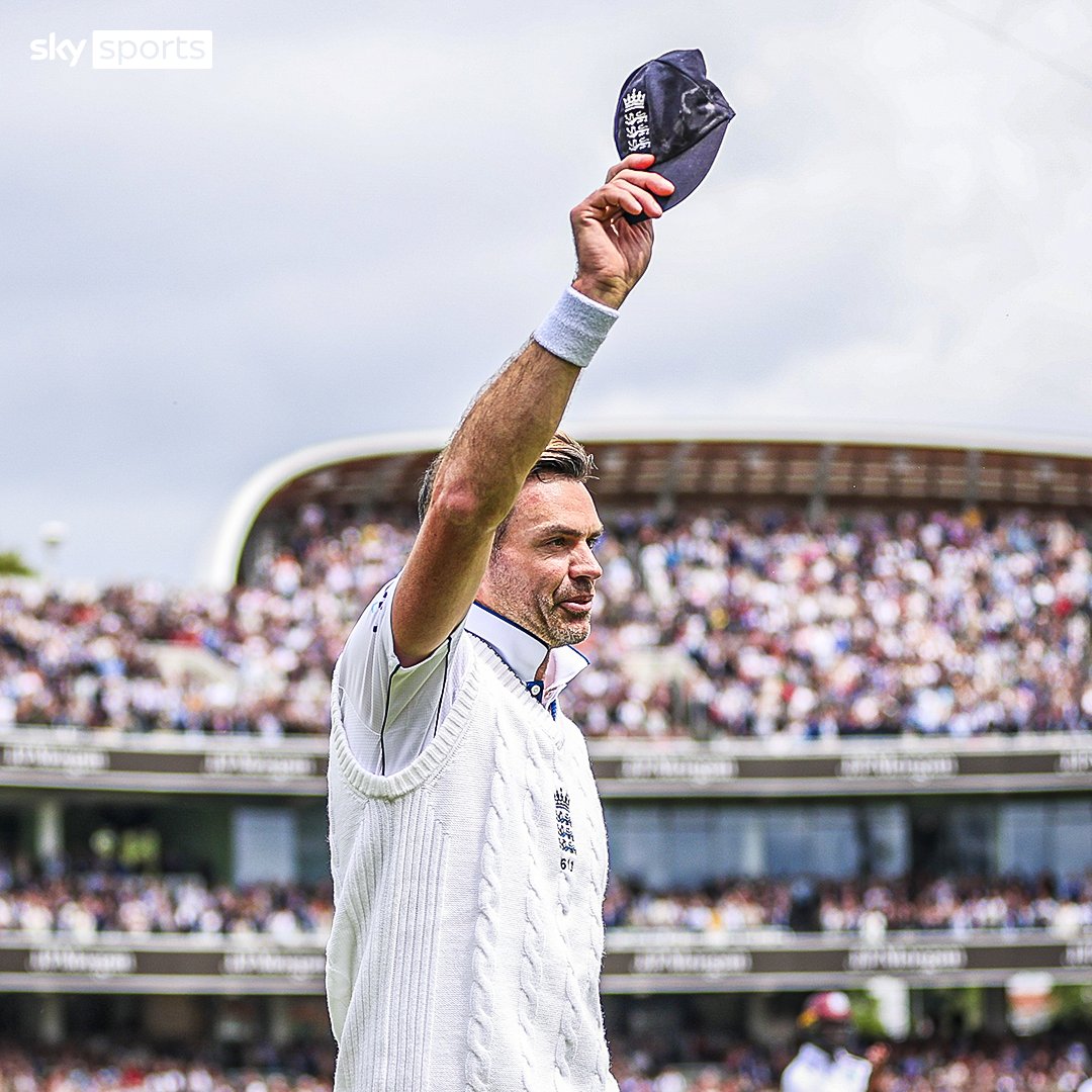 SkyCricket's tweet photo. Farewell Jimmy ❤️ https://t.co/VO7mfUFBGZ