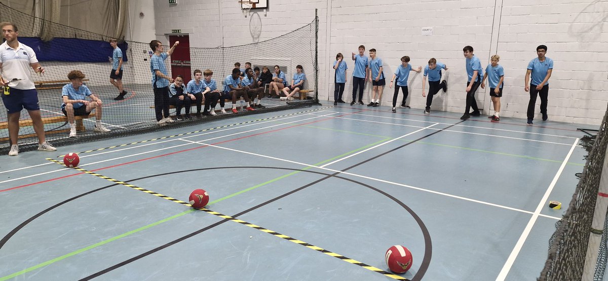 Dodgeball was busy and manic but a huge success 🏐