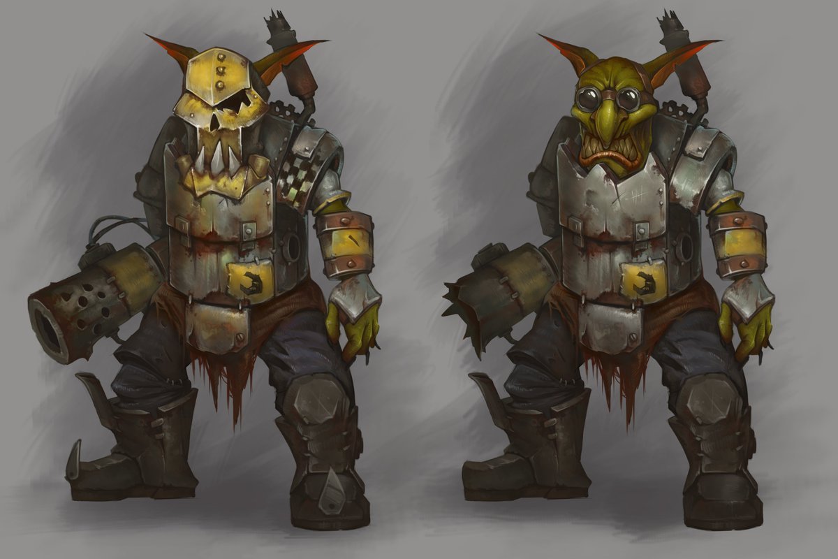 belcevaleksei's tweet photo. Da Venerable battle gretchin. Fan art for WH40k.
.
#wh40k #warhammer40k #WarhammerCommunity #gretchin #orksinspace #warhammerfanart https://t.co/NJKLvSPQjj