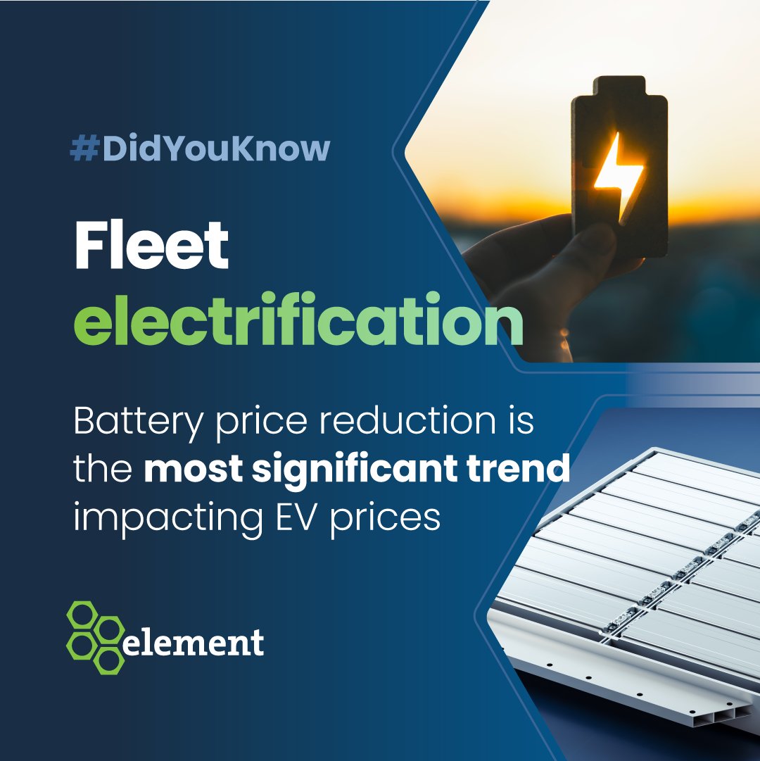 Significant advancements in technology have also mitigated common barriers to EV adoption, such as #rangeanxiety and #charginginfrastructure.

Discover what this means to fleets looking to #decarbonize:

elementfleet.com/resources/blog…