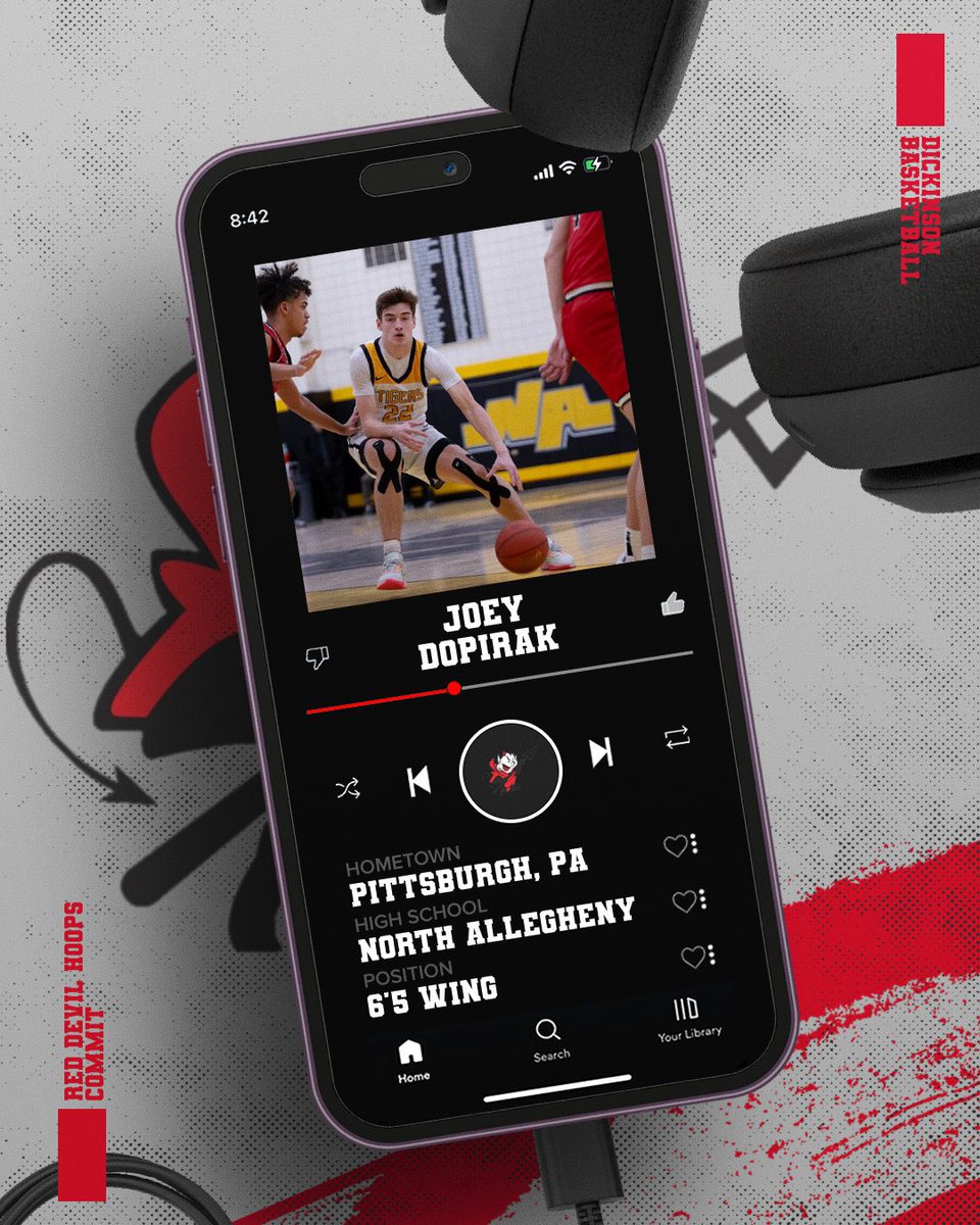 The 3rd commit in the <a href="/RedDevilHoops/">Coach Seretti</a> class of 2028 is Joey Dopirak!

Joey is a decorated scorer from Pittsburgh who earned First team all-section/All-WPIAL honors on his way to becoming a 1K point scorer. 

We are excited to welcome him to Carlisle and see how is career unfolds!